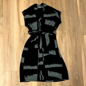 Stylish Black and Gray Women's Dress